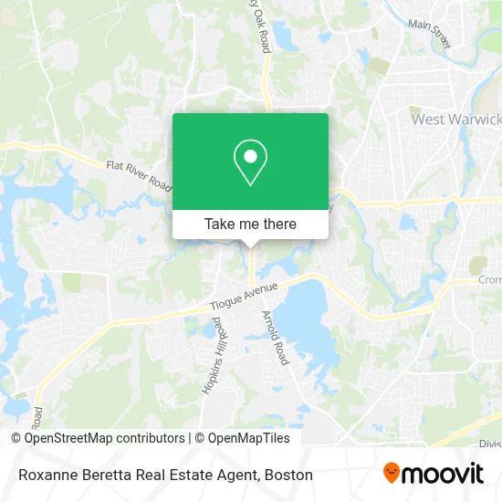 Roxanne Beretta Real Estate Agent map