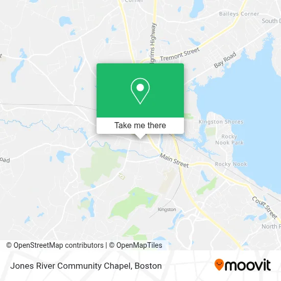 Jones River Community Chapel map
