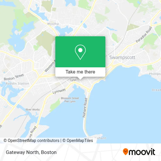 Gateway North map