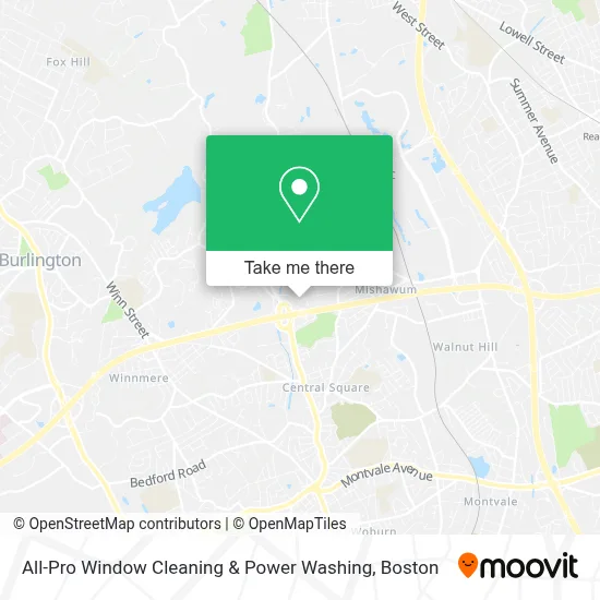 All-Pro Window Cleaning & Power Washing map