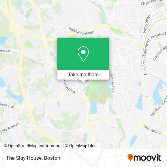The Slay House map