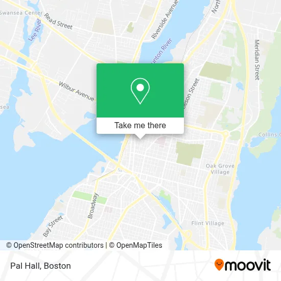 Pal Hall map