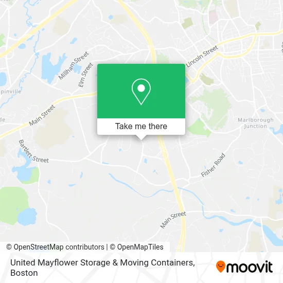 United Mayflower Storage & Moving Containers map
