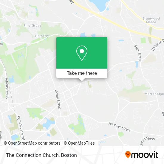 The Connection Church map