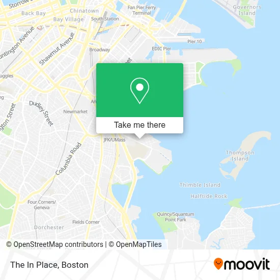 The In Place map