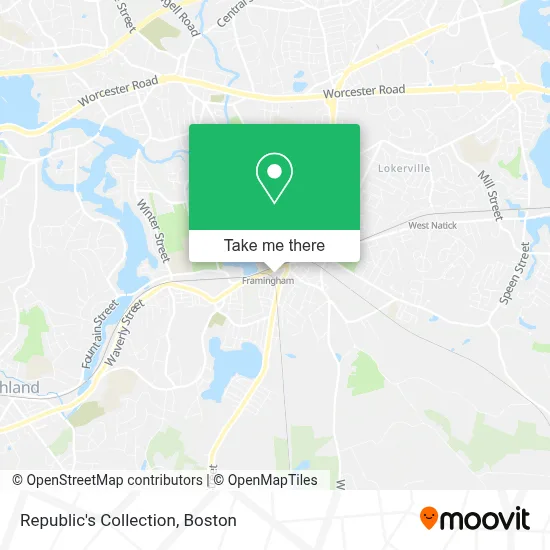 Republic's Collection map