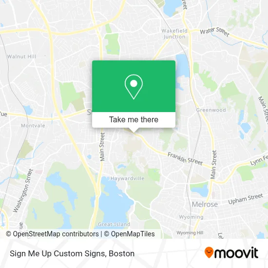 Sign Me Up Custom Signs map