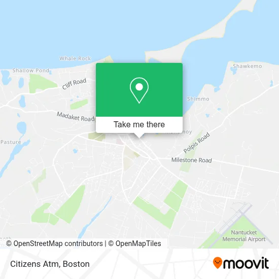 Citizens Atm map