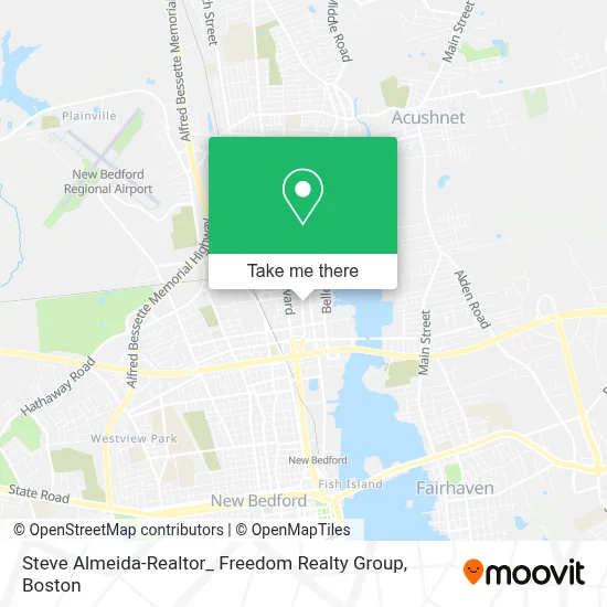 Steve Almeida-Realtor_ Freedom Realty Group map