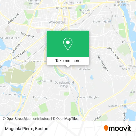 Magdala Pierre map