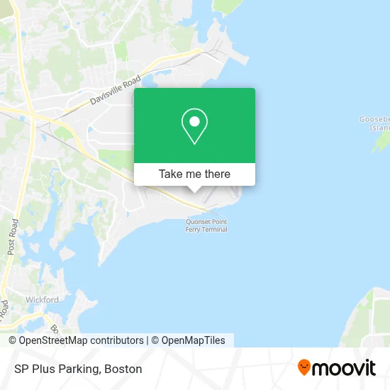 SP Plus Parking map