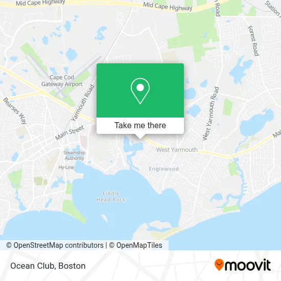 Ocean Club map