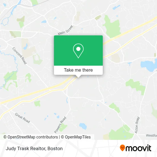 Judy Trask Realtor map