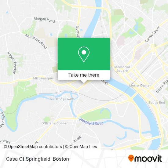 Casa Of Springfield map
