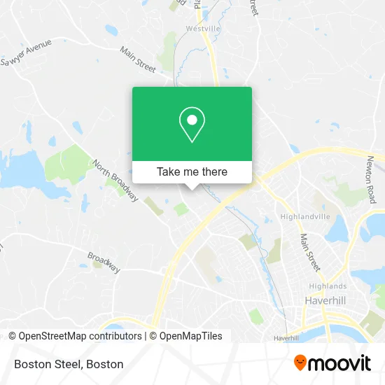 Boston Steel map