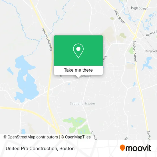 United Pro Construction map