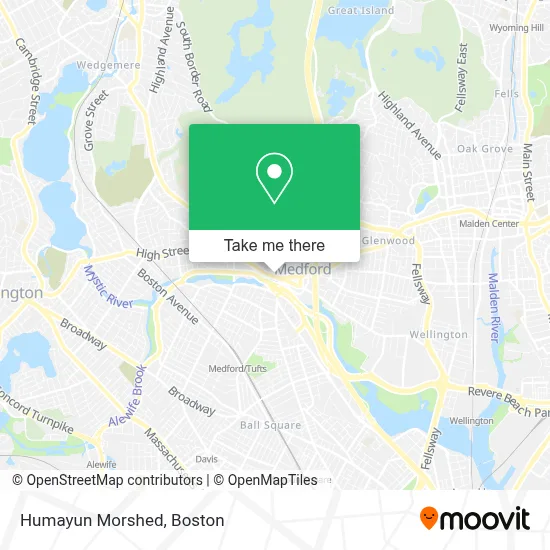 Humayun Morshed map