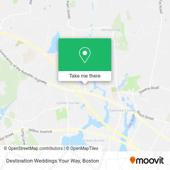 Destination Weddings Your Way map