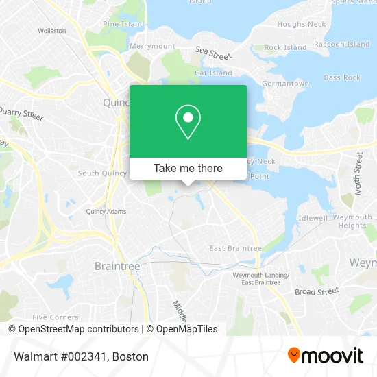 Walmart #002341 map