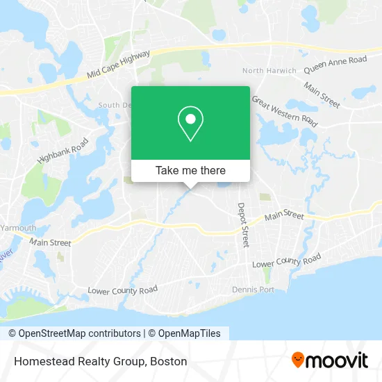 Homestead Realty Group map