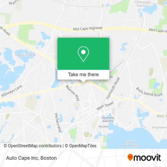 Auto Cape Inc map