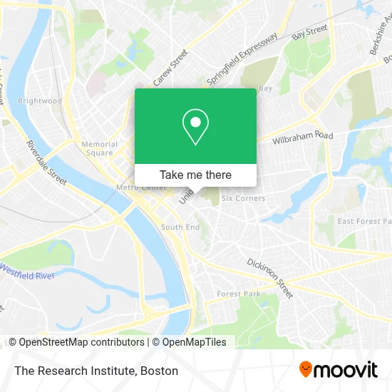 The Research Institute map