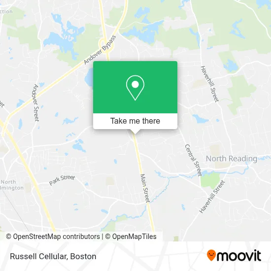 Russell Cellular map