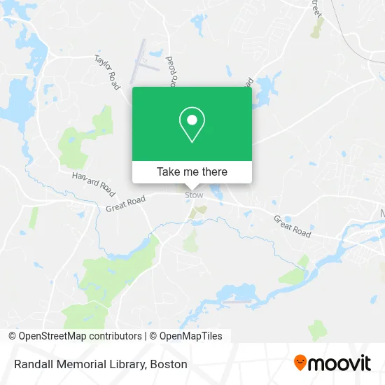 Randall Memorial Library map