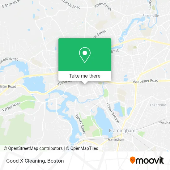 Good X Cleaning map
