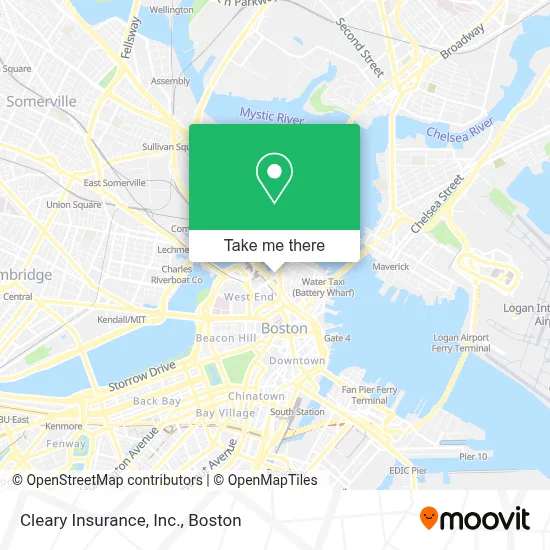 Cleary Insurance, Inc. map