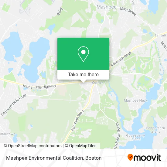 Mashpee Environmental Coalition map