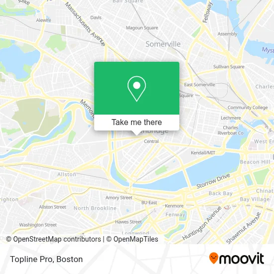 Topline Pro map