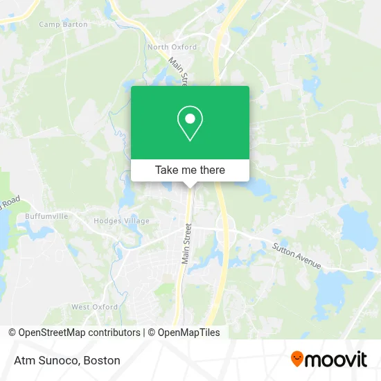 Atm Sunoco map