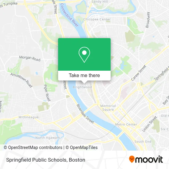 Springfield Public Schools map