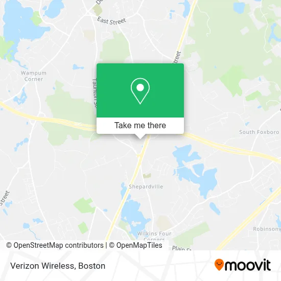 Verizon Wireless map