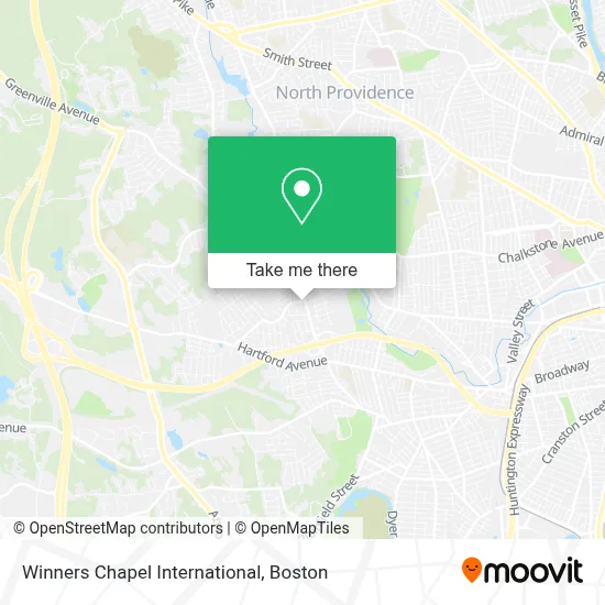Winners Chapel International map