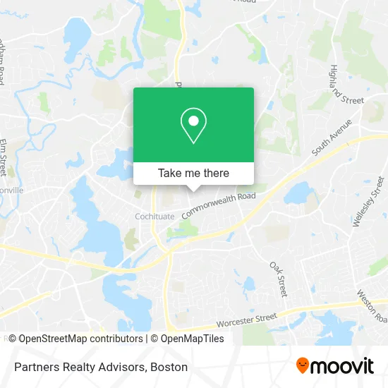 Partners Realty Advisors map