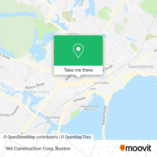 Wd Construction Corp map