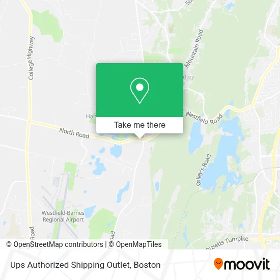 Ups Authorized Shipping Outlet map