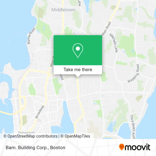 Bam. Building Corp. map