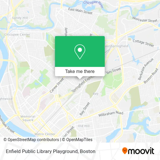 Enfield Public Library Playground map