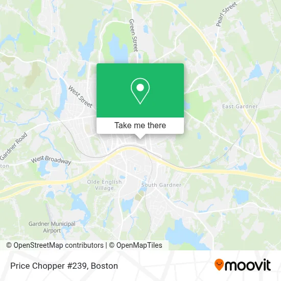 Price Chopper #239 map