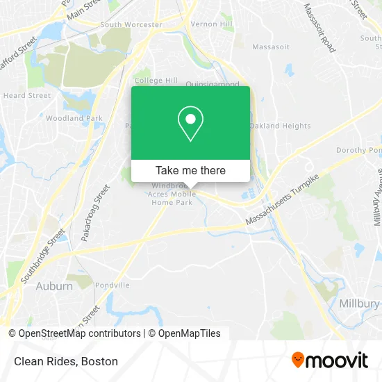 Clean Rides map