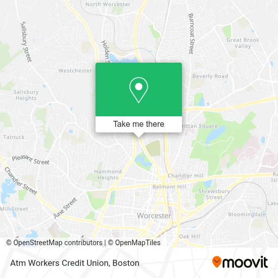 Atm Workers Credit Union map
