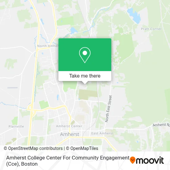 Amherst College Center For Community Engagement (Cce) map