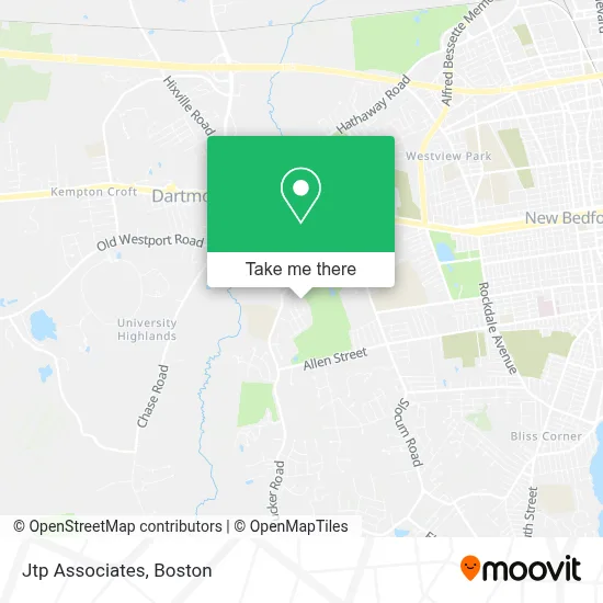 Jtp Associates map
