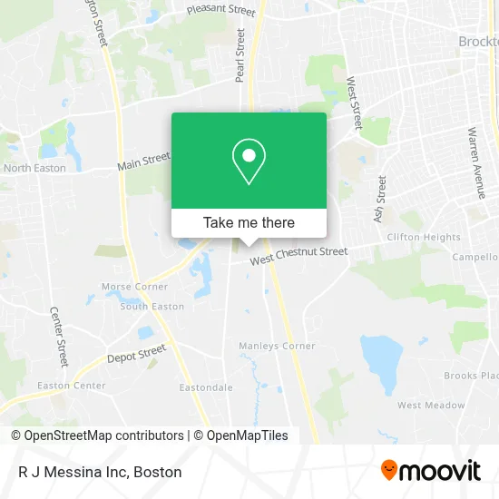R J Messina Inc map
