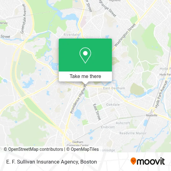 E. F. Sullivan Insurance Agency map