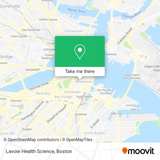 Lavoie Health Science map