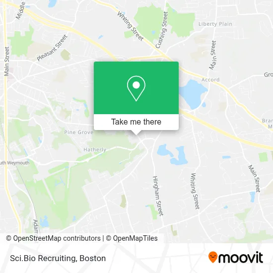 Sci.Bio Recruiting map